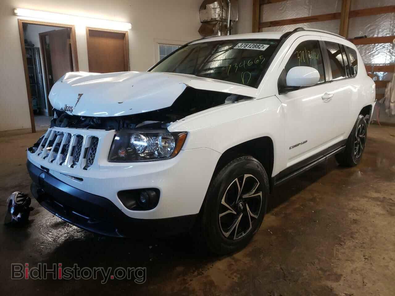 2016 JEEP COMPASS - VIN: 1C4NJCEA4GD734665 - Фото 2