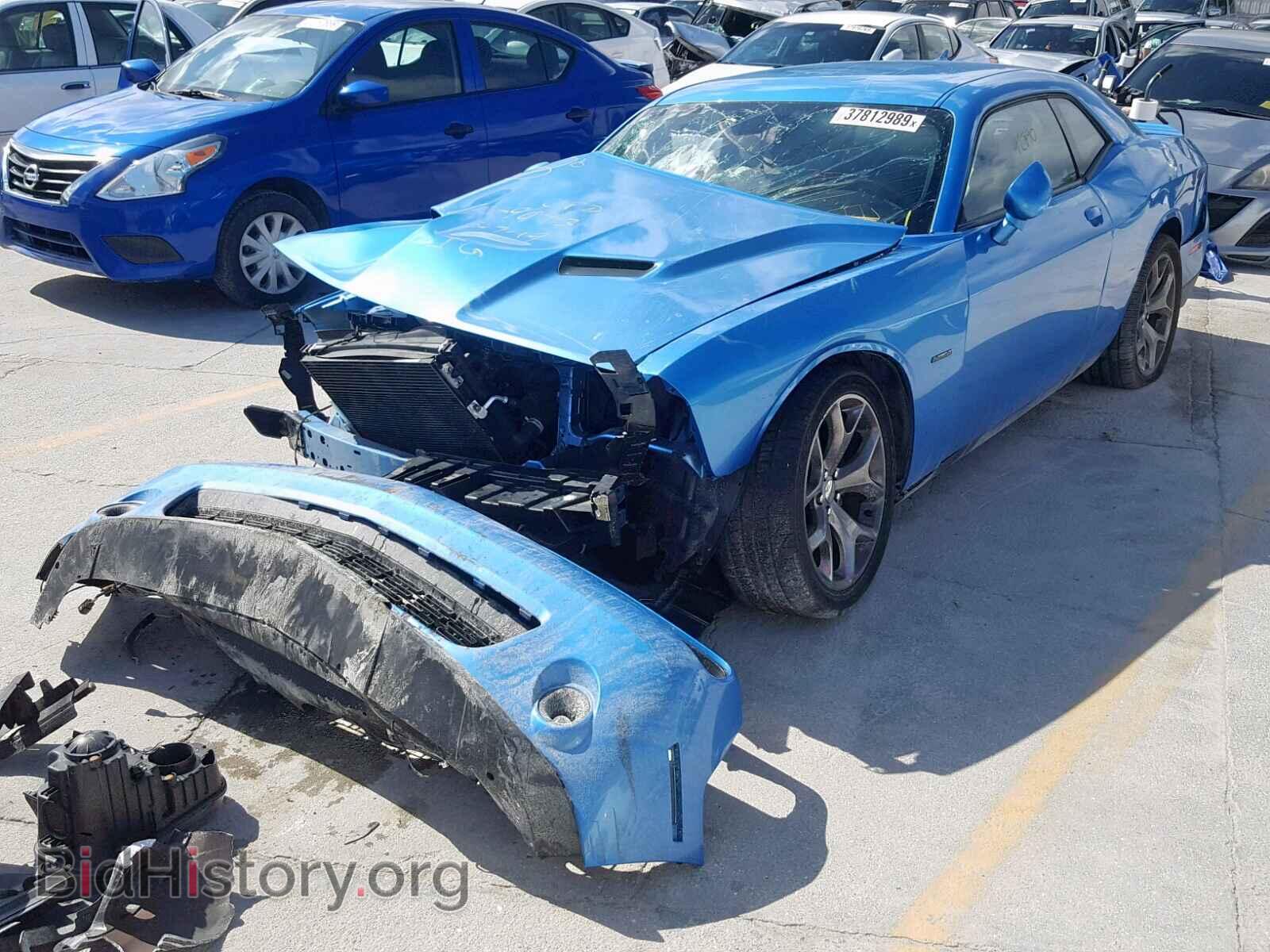 2015 DODGE CHALLENGER - VIN: 2C3CDZAT0FH788155 - Фото 2