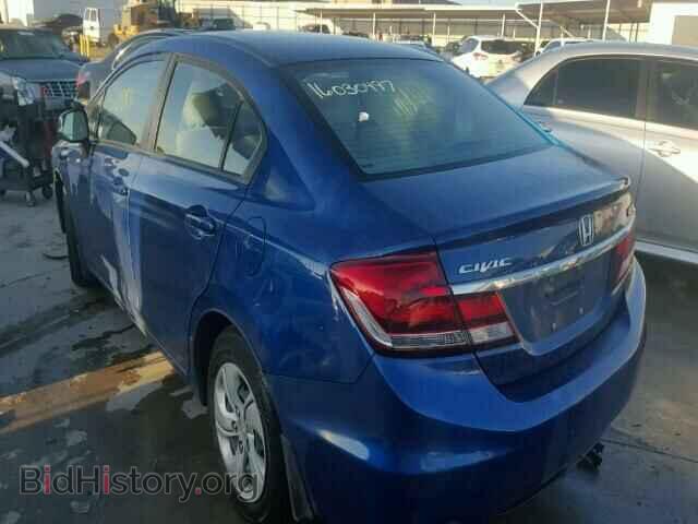 2013 HONDA CIVIC - VIN: 2HGFB2F55DH598186 - Фото 3