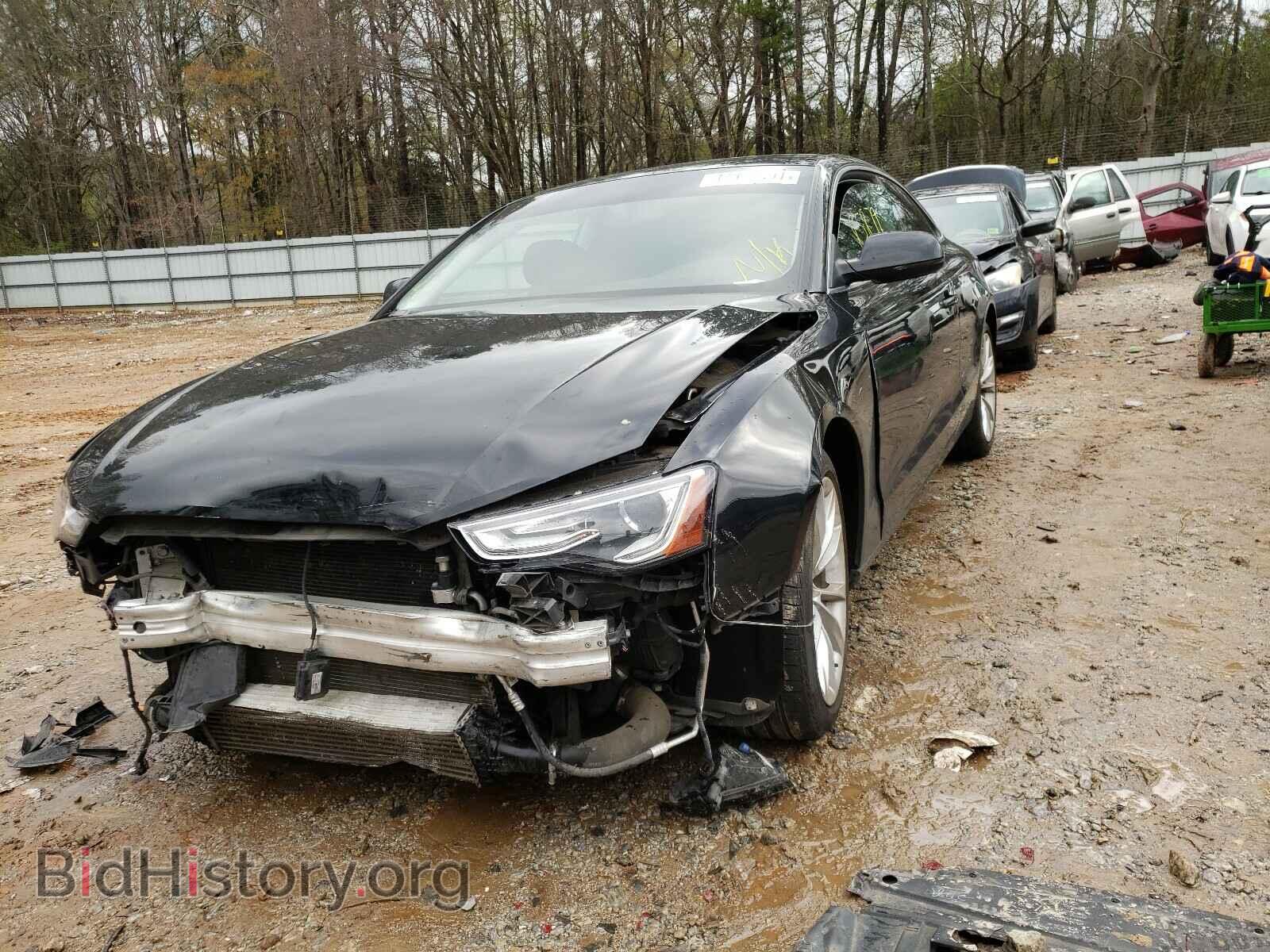 2014 AUDI A5 - VIN: WAUCFAFRXEA054797 - Фото 2