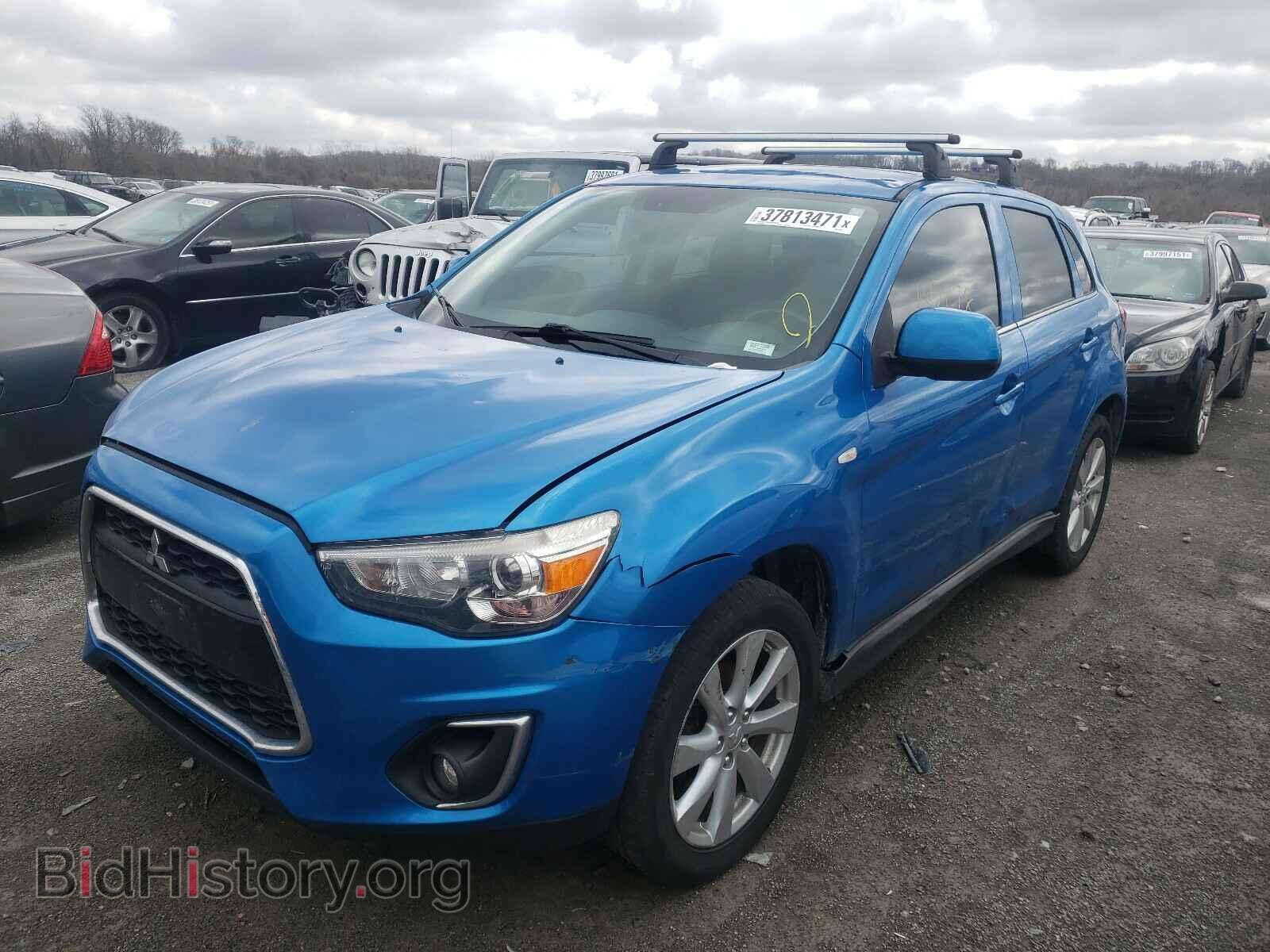 2014 MITSUBISHI OUTLANDER - VIN: 4A4AR4AU3EE025531 - Фото 2