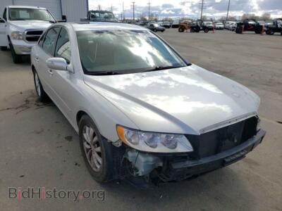 2008 Hyundai AZERA Azera SE, silver — VIN KMHFC46F28A265489, Copart