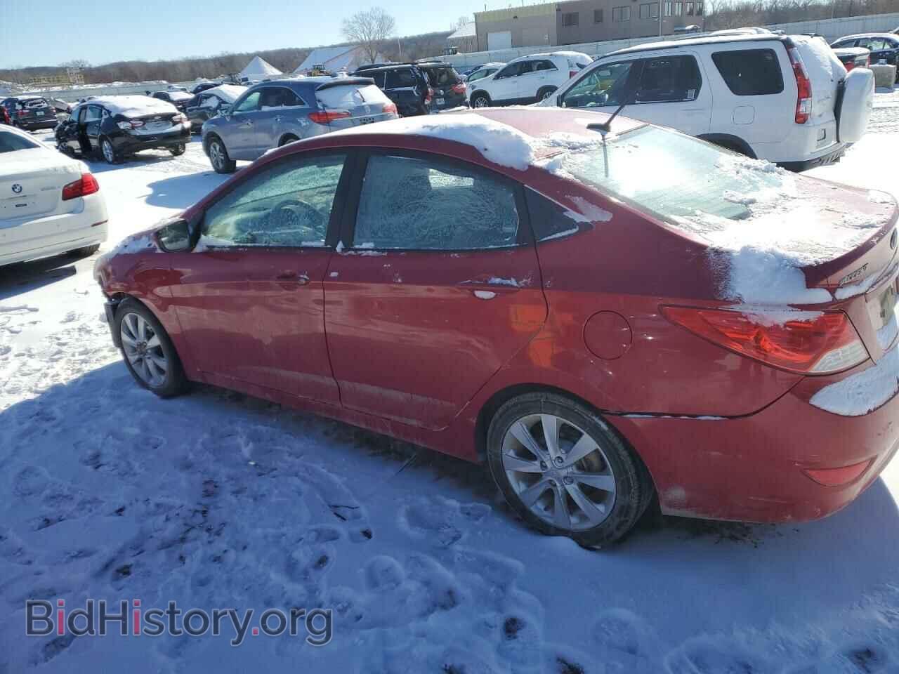 2014 HYUNDAI ACCENT - VIN: KMHCU4AE7EU614669 - Фото 2