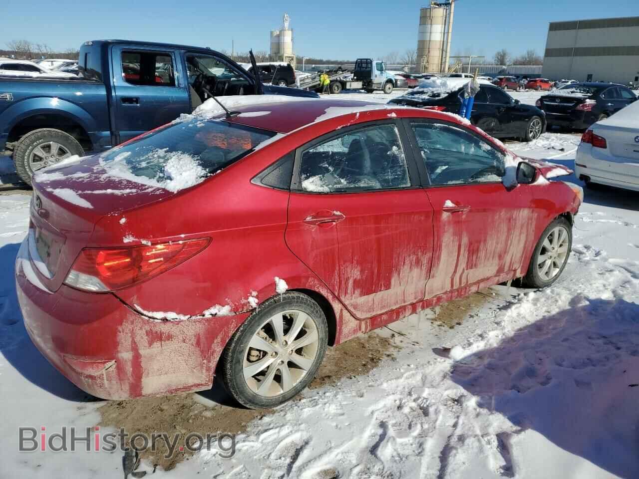 2014 HYUNDAI ACCENT - VIN: KMHCU4AE7EU614669 - Фото 3