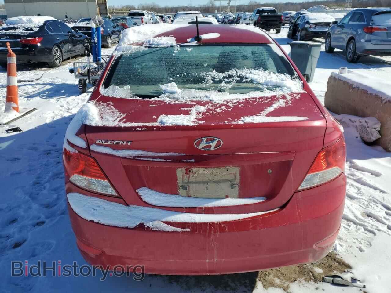 2014 HYUNDAI ACCENT - VIN: KMHCU4AE7EU614669 - Фото 6