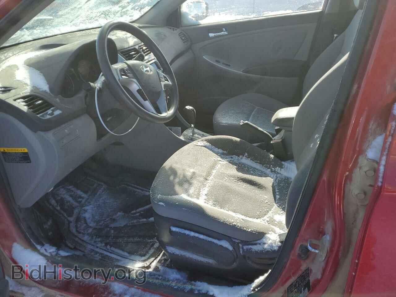 2014 HYUNDAI ACCENT - VIN: KMHCU4AE7EU614669 - Фото 7