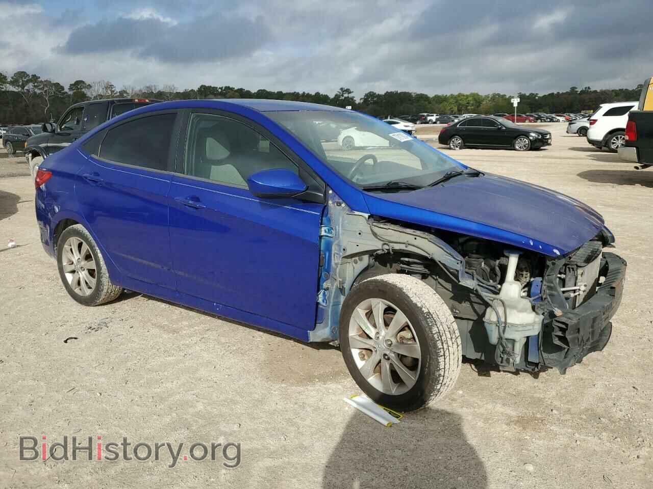 2012 HYUNDAI ACCENT - VIN: KMHCU4AE1CU054743 - Фото 4