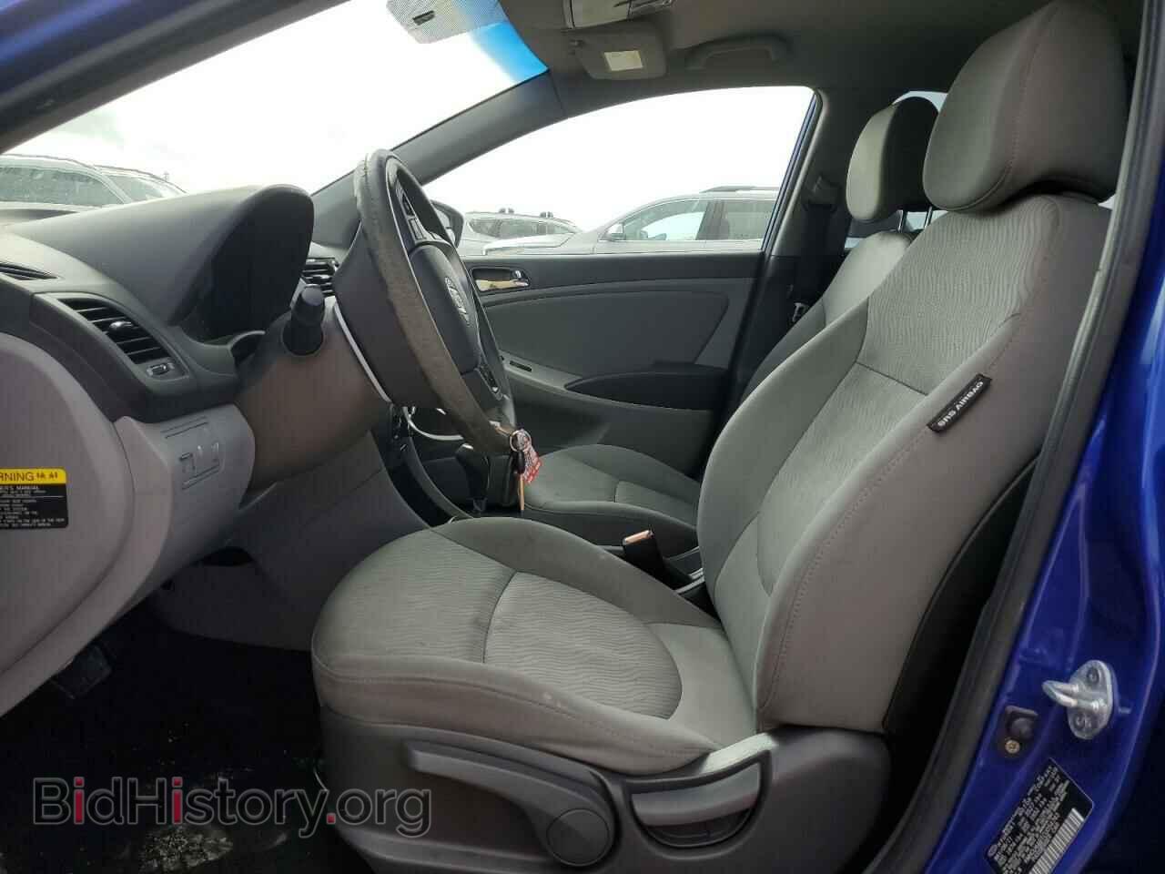 2012 HYUNDAI ACCENT - VIN: KMHCU4AE1CU054743 - Фото 7