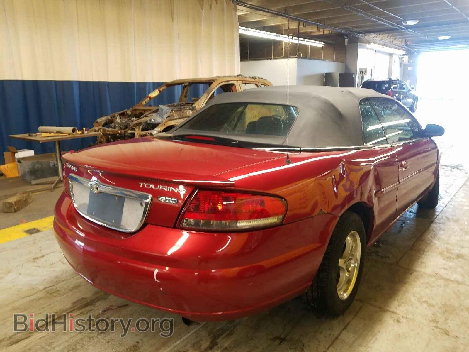2004 CHRYSLER SEBRING - VIN: 1C3EL55R04N263152 - Фото 4