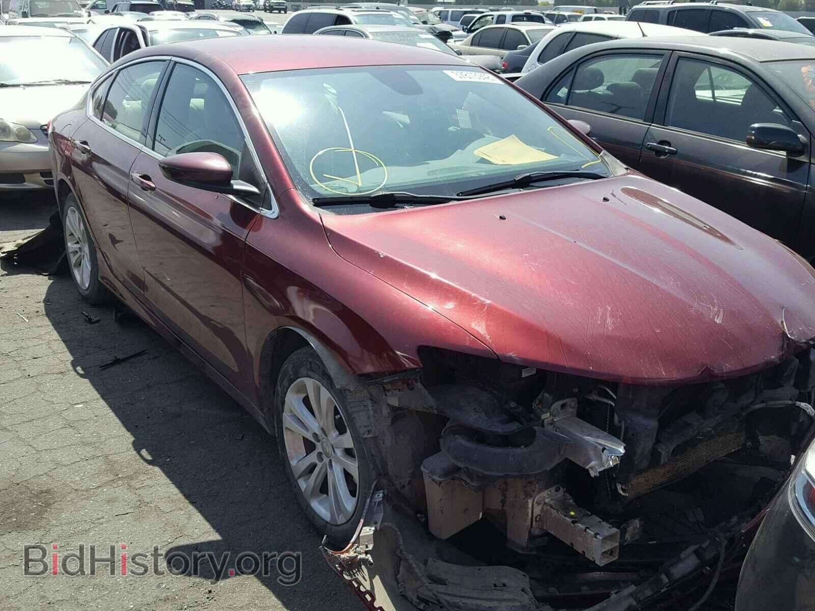 Photo 1C3CCCAB1FN526529 - CHRYSLER 200 2015