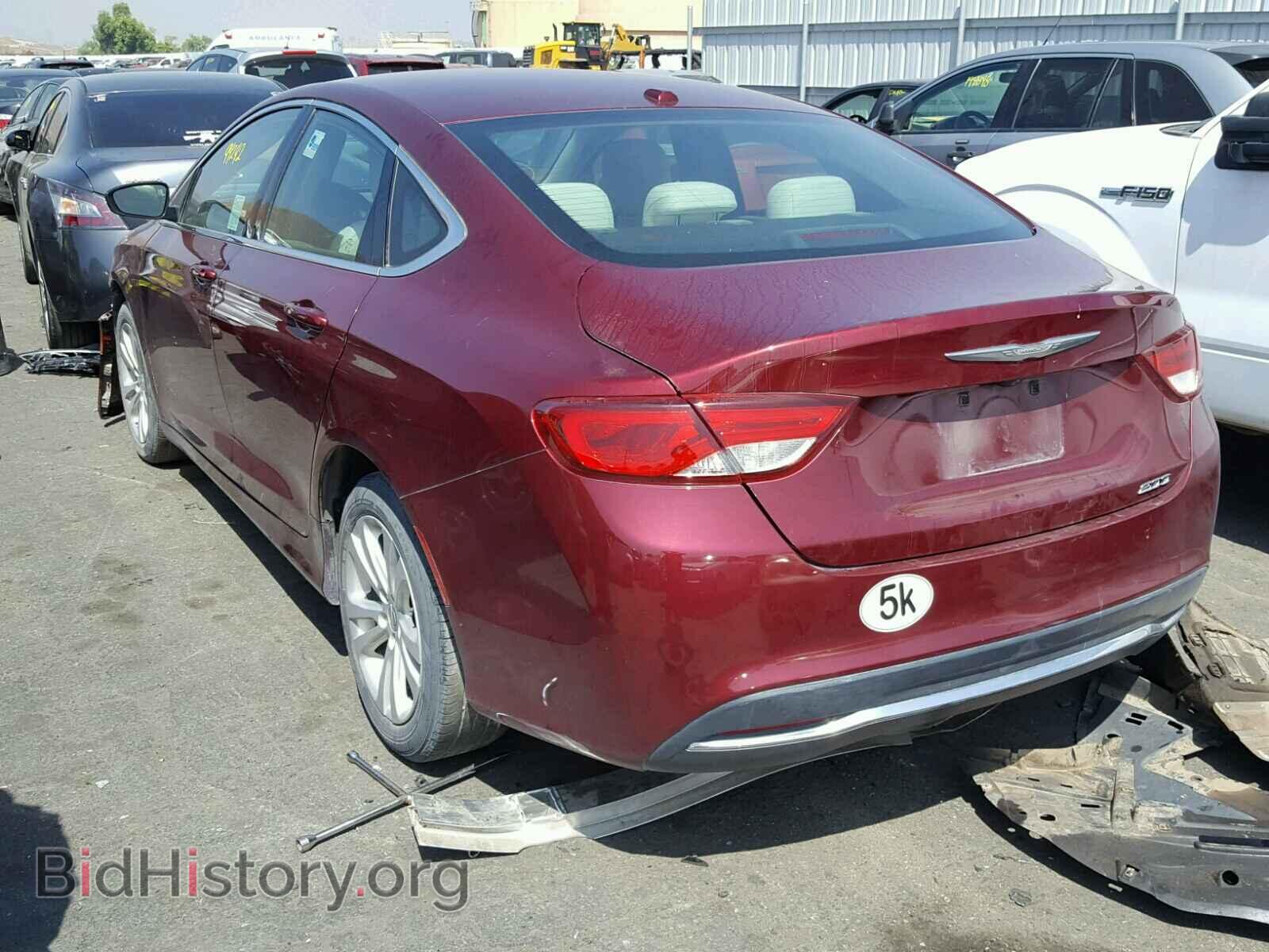 2015 CHRYSLER 200 - VIN: 1C3CCCAB1FN526529 - Photo 3