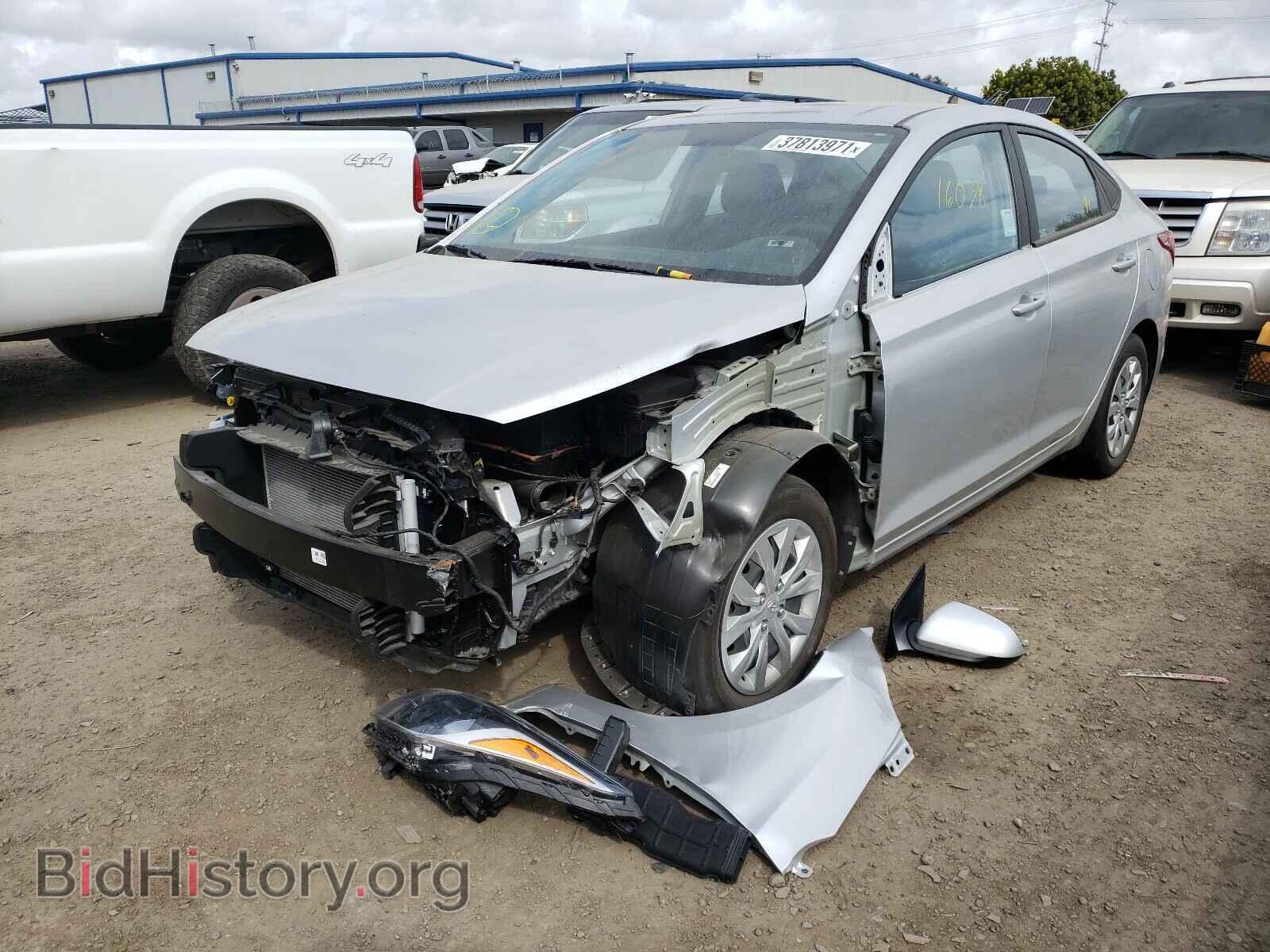 2020 HYUNDAI ACCENT - VIN: 3KPC24A68LE122991 - Фото 2