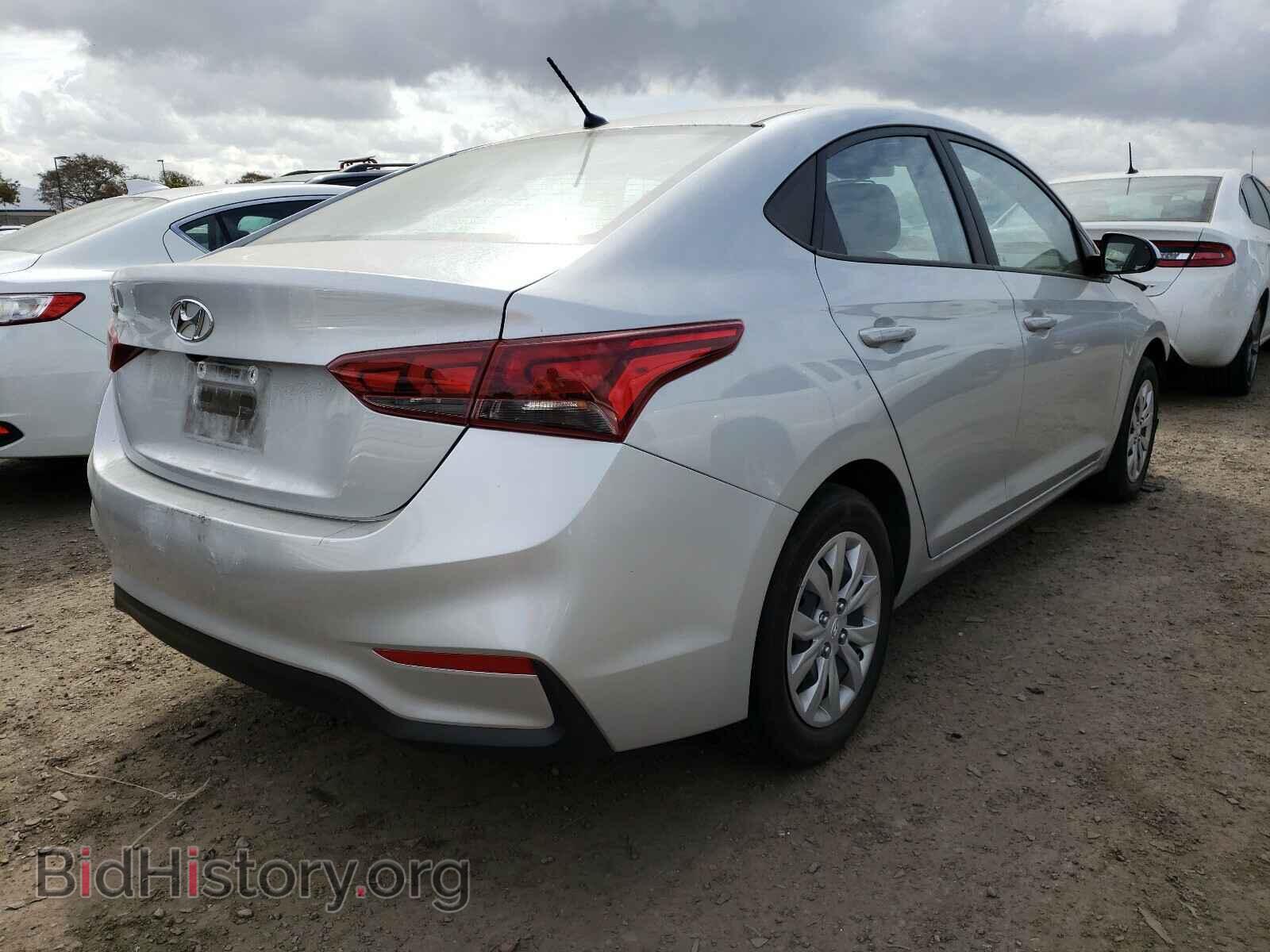 2020 HYUNDAI ACCENT - VIN: 3KPC24A68LE122991 - Фото 4