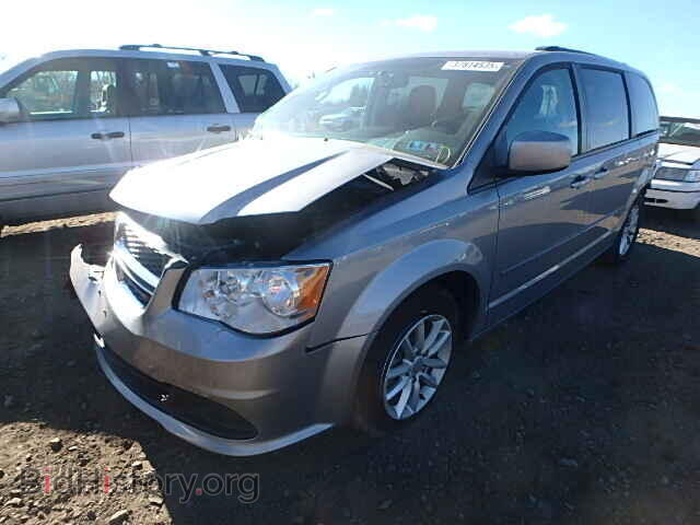 2014 DODGE CARAVAN - VIN: 2C4RDGCG4ER151787 - Фото 2