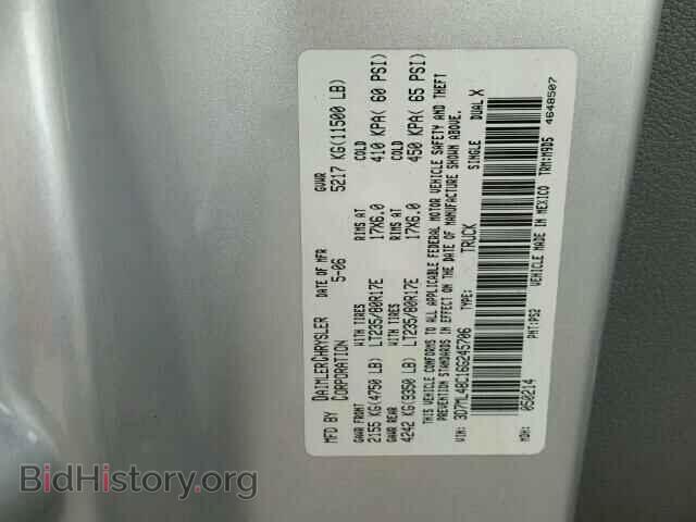 2006 DODGE RAM 3500 - VIN: 3D7ML48C16G245706 - Фото 10