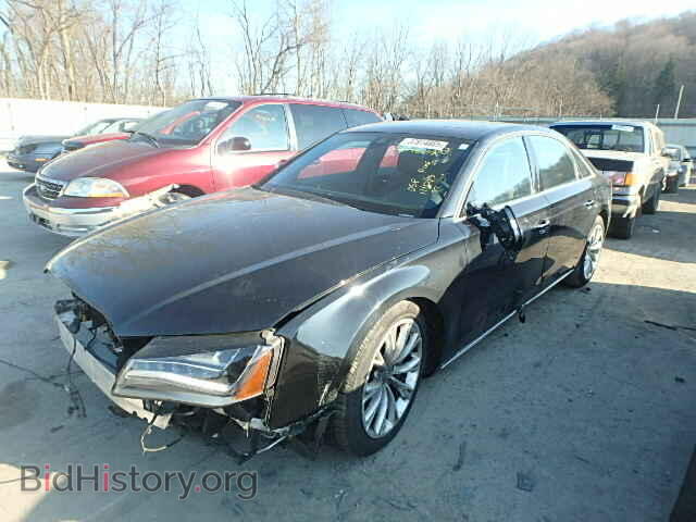 2013 AUDI A8 - VIN: WAURGAFD2DN001398 - Фото 2