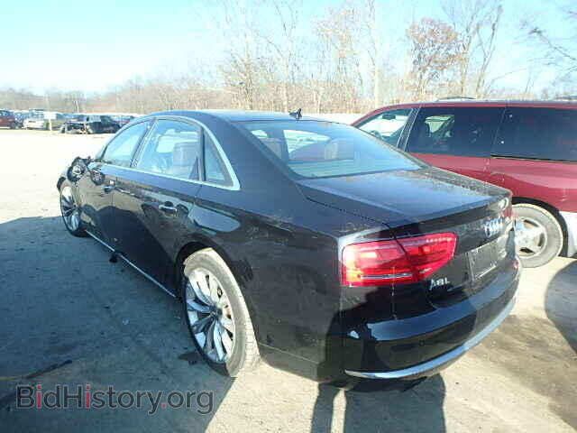 2013 AUDI A8 - VIN: WAURGAFD2DN001398 - Фото 3