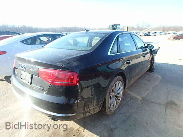 2013 AUDI A8 - VIN: WAURGAFD2DN001398 - Фото 4