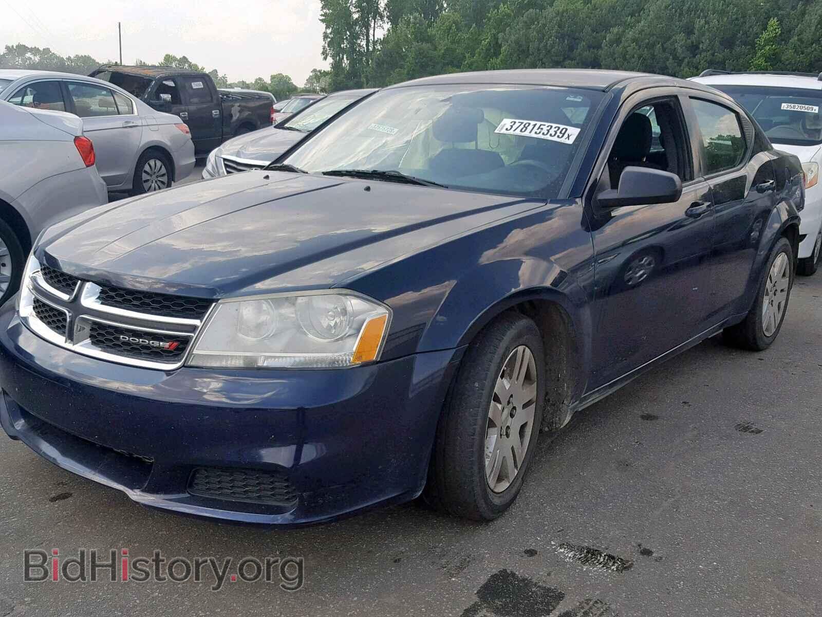 2014 DODGE AVENGER - VIN: 1C3CDZAB1EN166175 - Фото 2