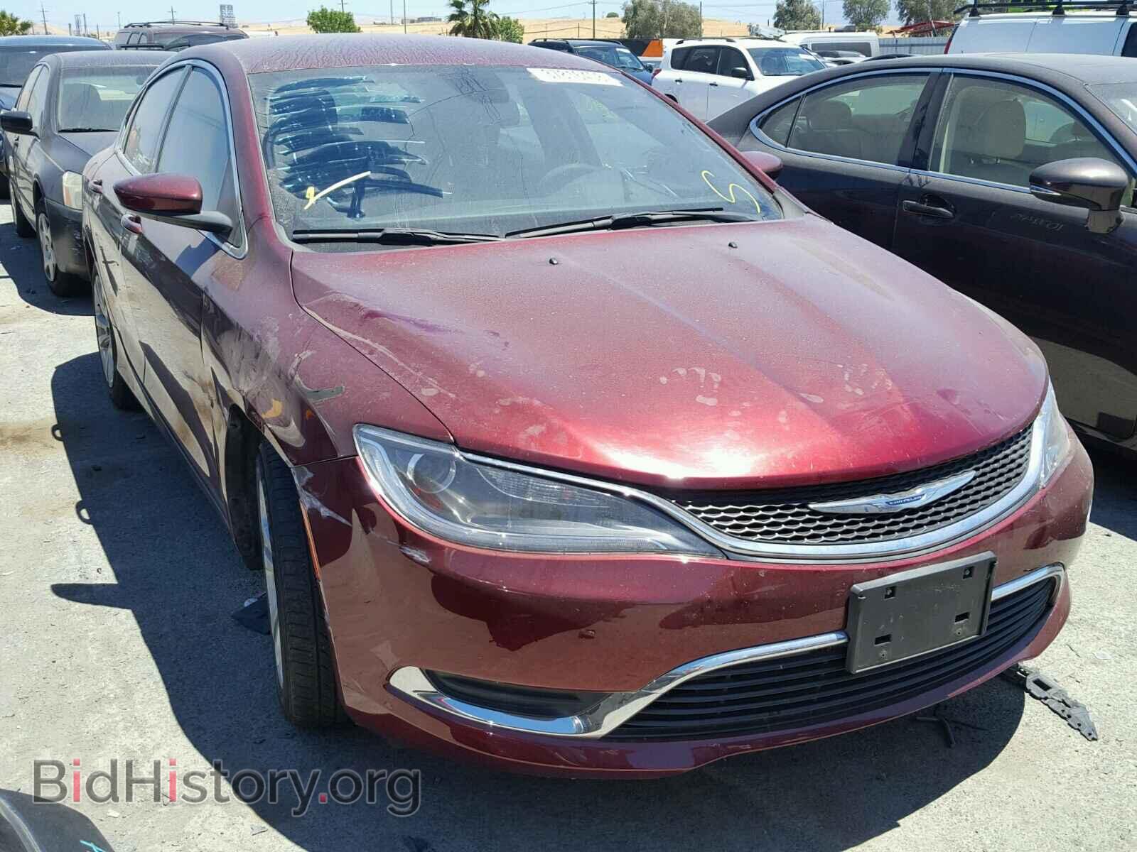 Photo 1C3CCCAB3FN620833 - CHRYSLER 200 2015