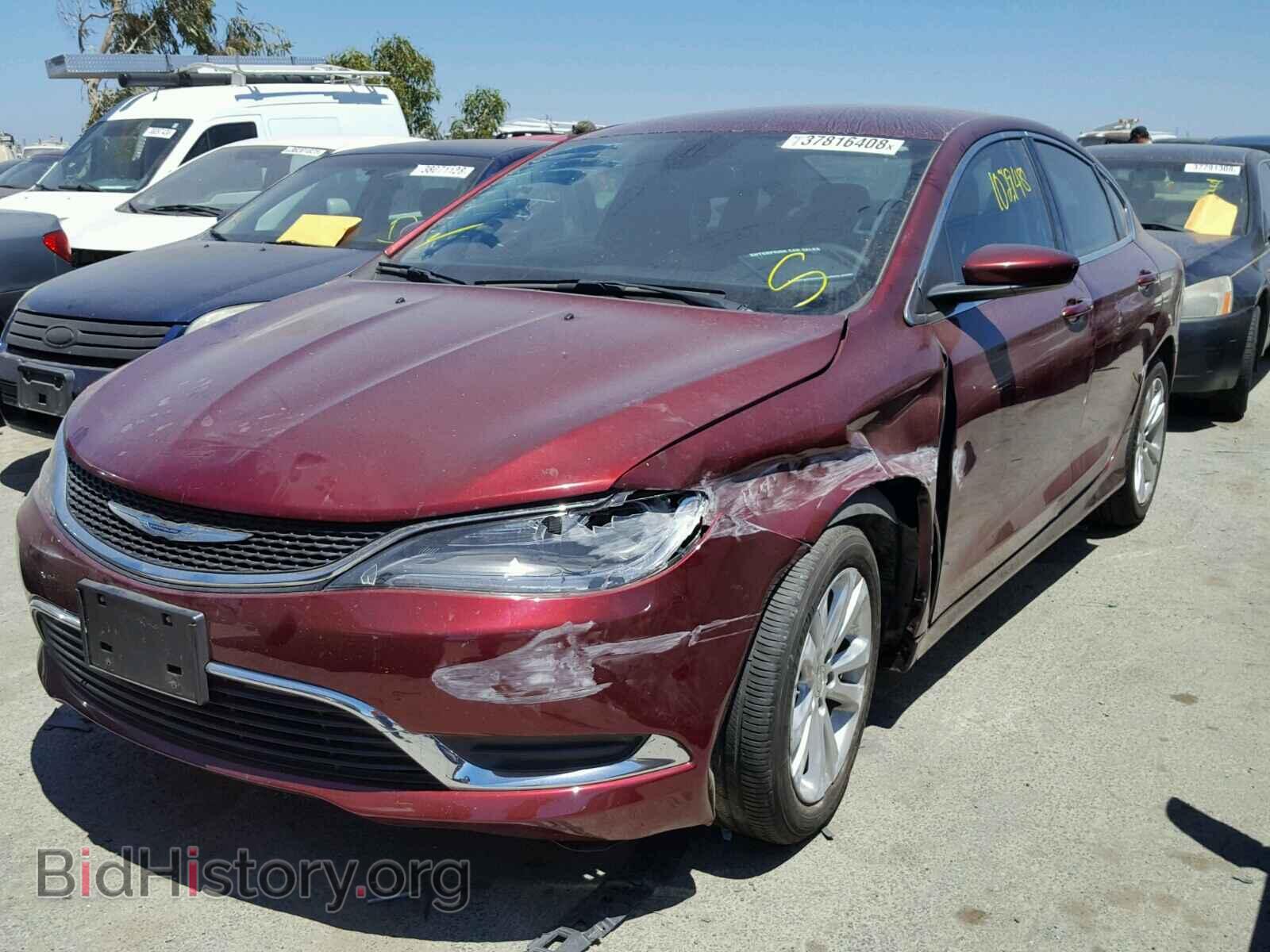 2015 CHRYSLER 200 - VIN: 1C3CCCAB3FN620833 - Фото 2