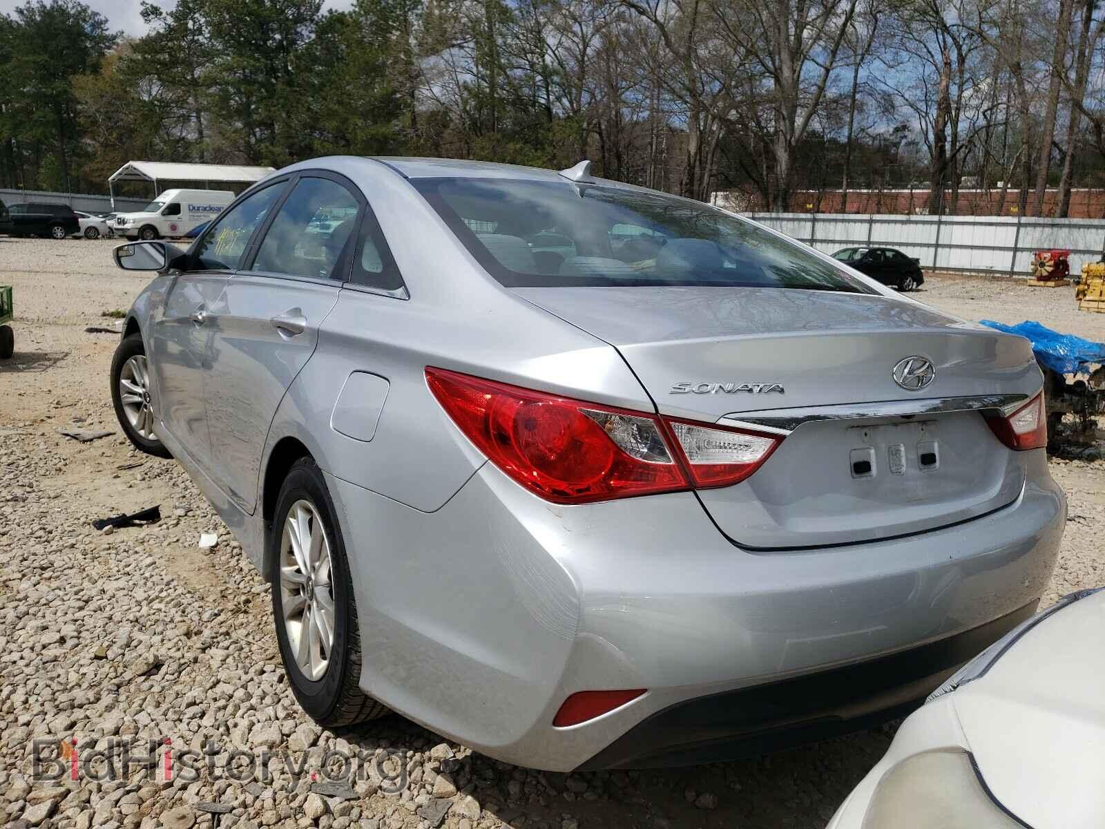 2014 HYUNDAI SONATA - VIN: 5NPEB4AC1EH887943 - Фото 3