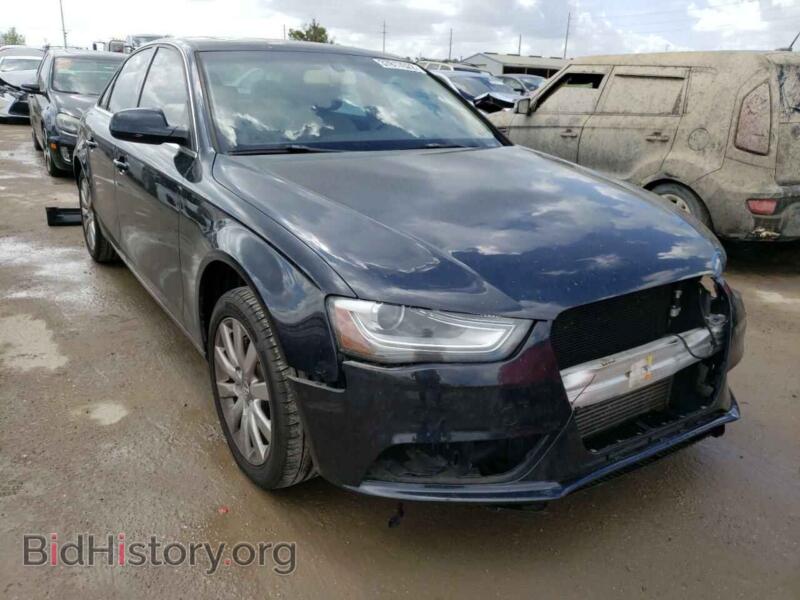 2013 Audi A4 A4 Premium (VIN WAUAFAFLXDN011068) — photo 1 of 10, Copart, damage: front end