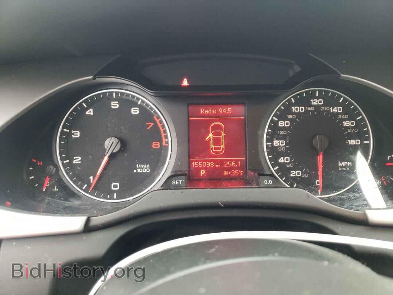 2012 AUDI A4 - VIN: WAUBFAFLXCA119216 - Фото 9