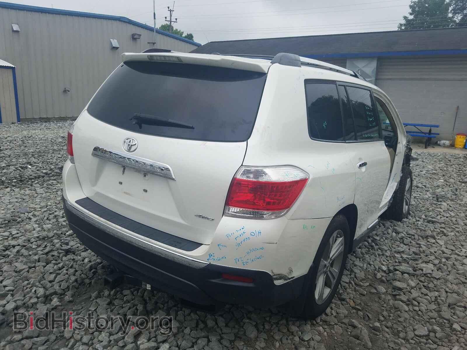 2012 TOYOTA HIGHLANDER - VIN: 5TDDK3EH5CS128649 - Фото 4