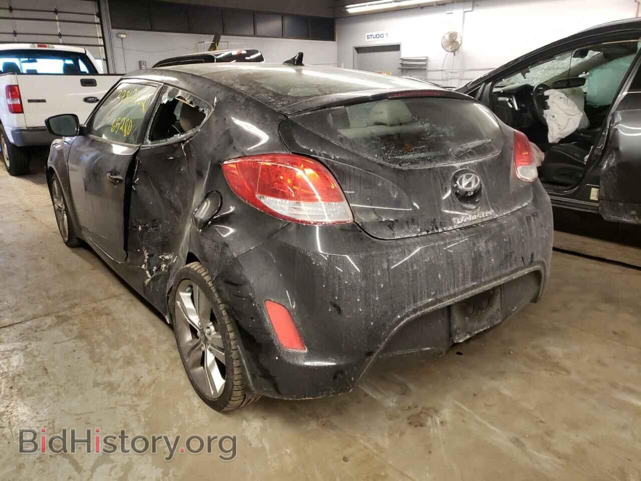 2013 HYUNDAI VELOSTER - VIN: KMHTC6AD2DU096121 - Фото 3