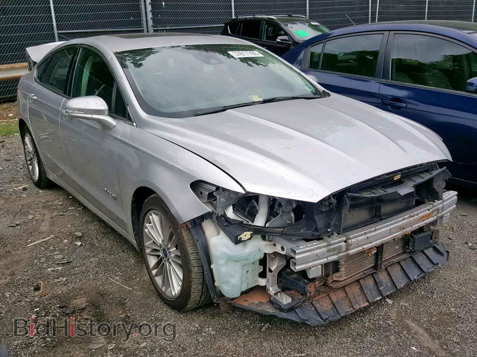 Фотография 3FA6P0LU2ER147177 - FORD FUSION SE 2014
