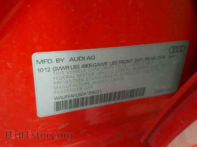 2013 AUDI A4 - VIN: WAUFFAFL9DA155031 - Фото 10