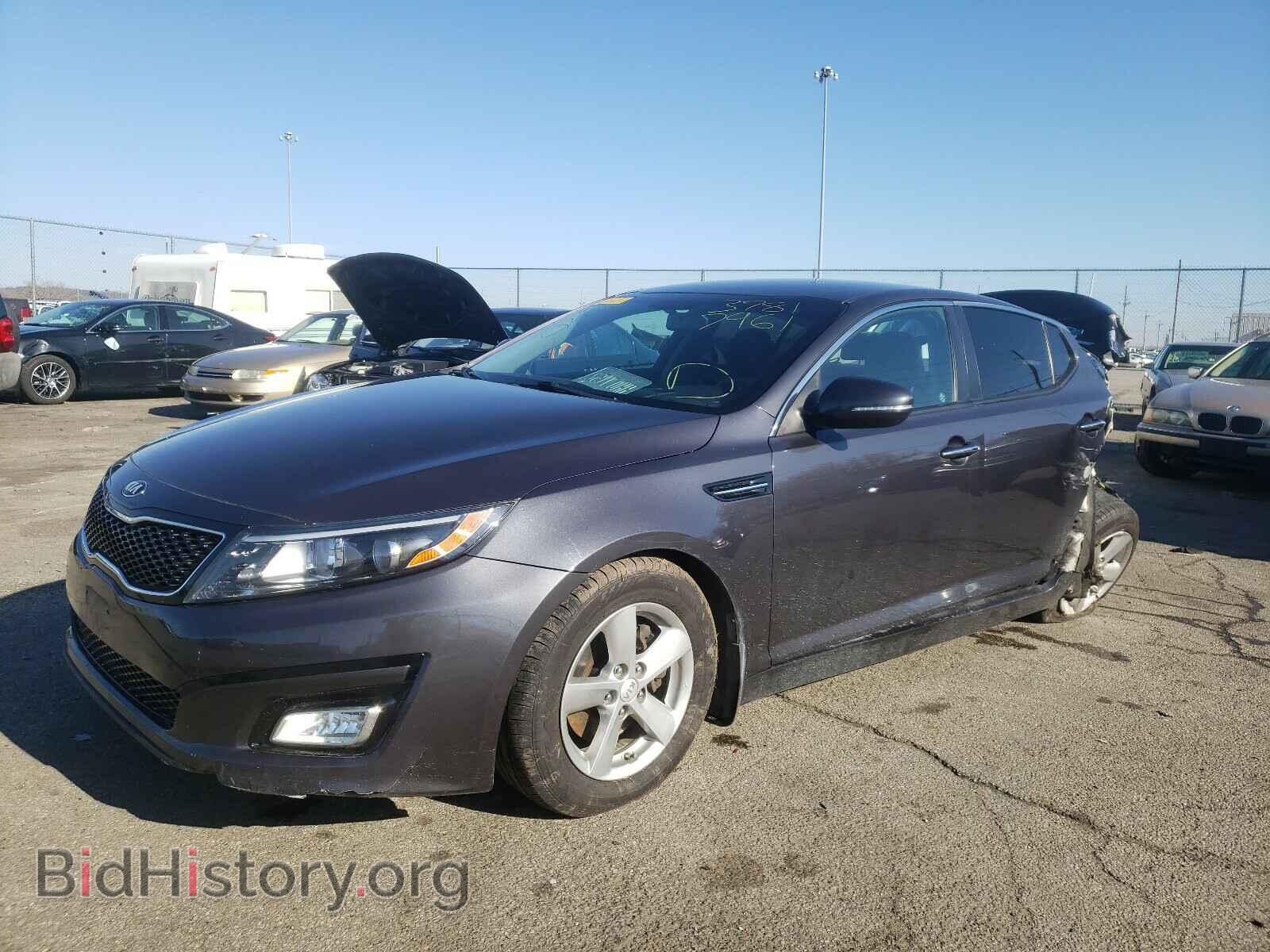 2015 KIA OPTIMA - VIN: 5XXGM4A70FG438059 - Фото 2