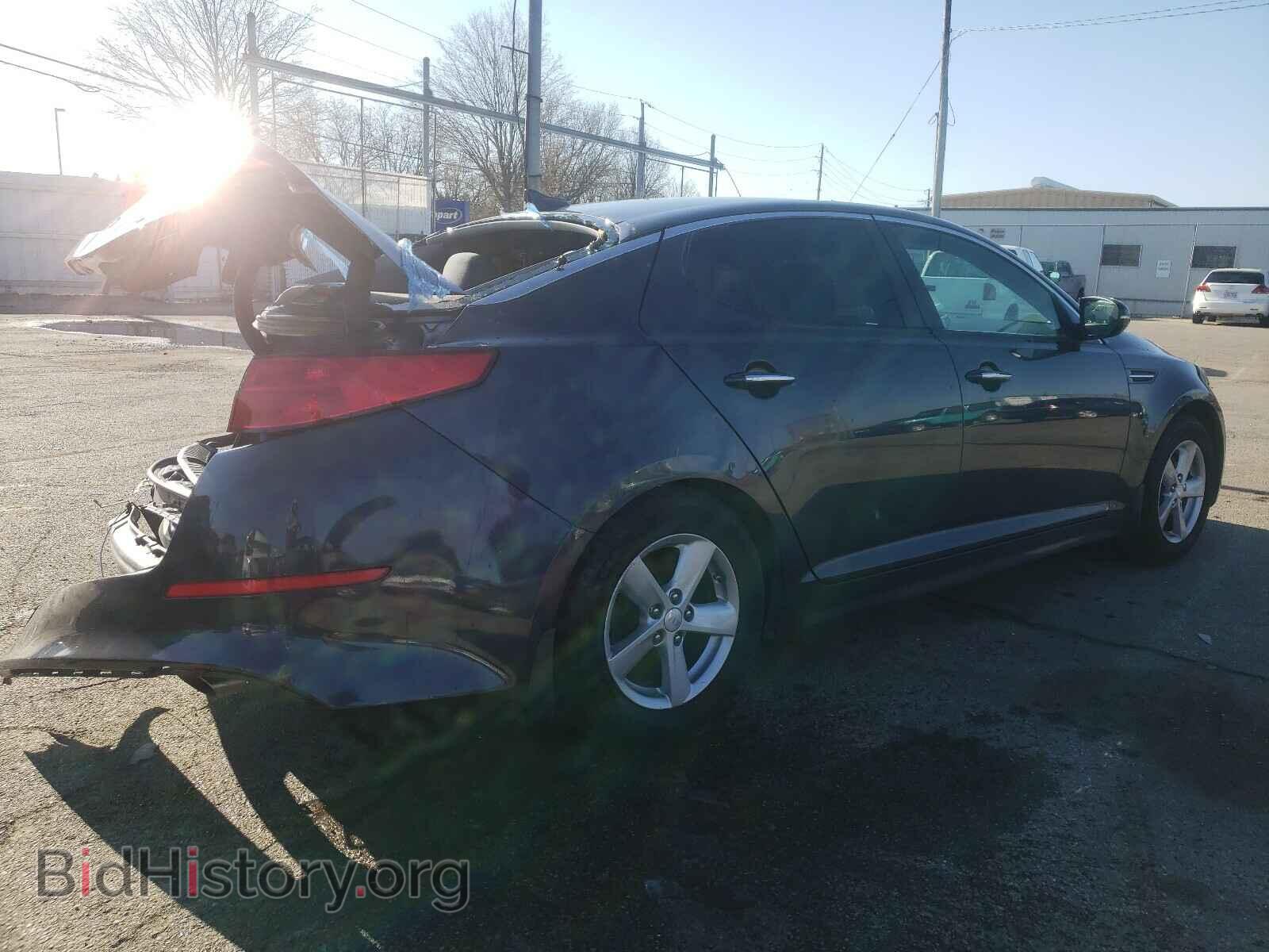 2015 KIA OPTIMA - VIN: 5XXGM4A70FG438059 - Фото 4