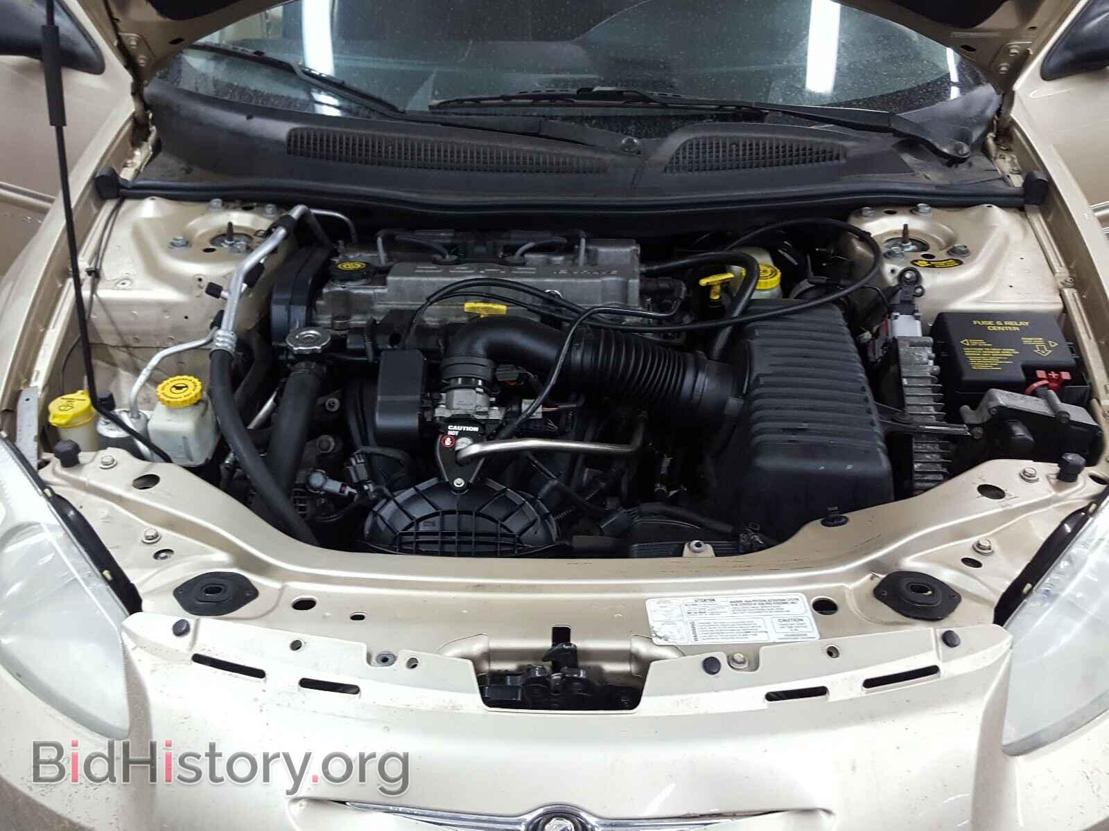 2001 CHRYSLER SEBRING - VIN: 1C3EL46X81N679551 - Фото 7