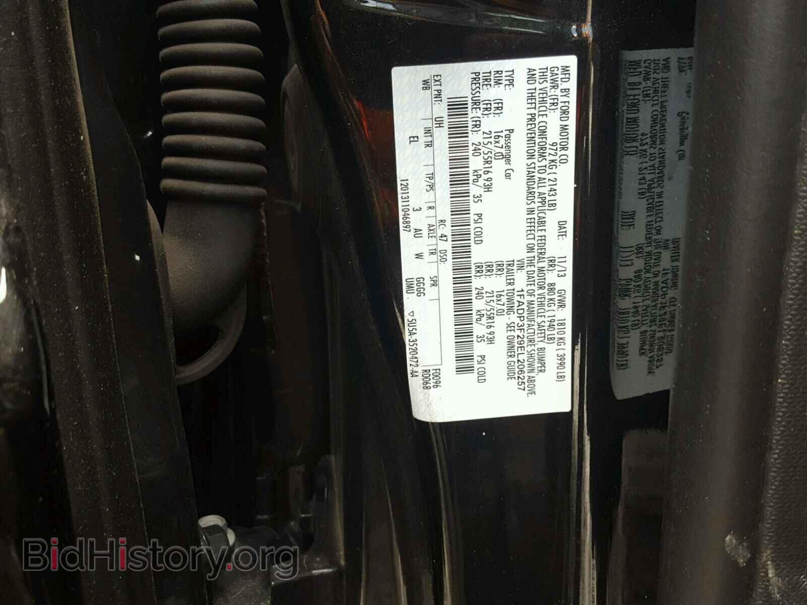 2014 FORD FOCUS - VIN: 1FADP3F29EL206257 - Photo 10