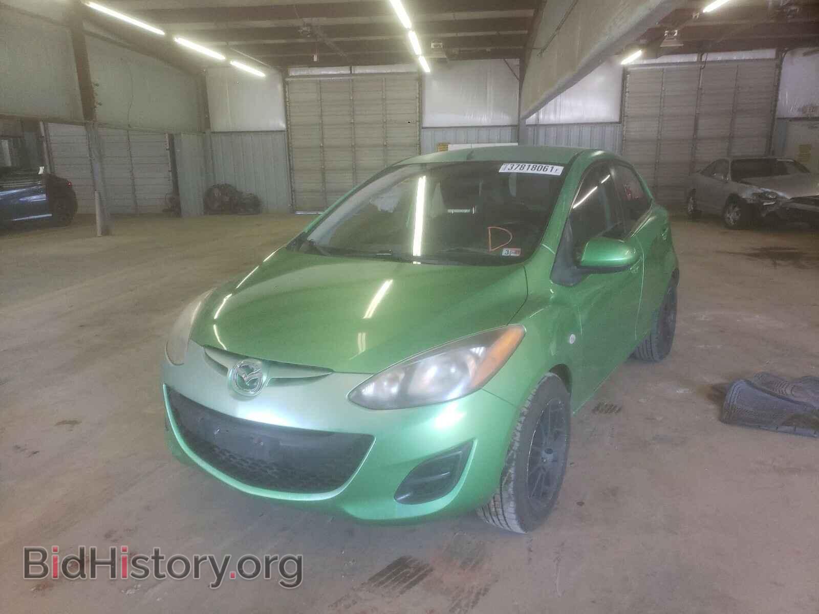 2011 MAZDA 2 - VIN: JM1DE1HY4B0104318 - Фото 2