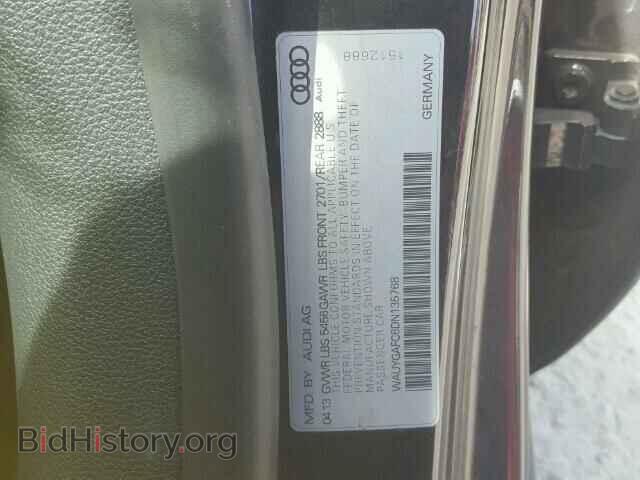 2013 AUDI A7 - VIN: WAUYGAFC6DN135768 - Фото 10