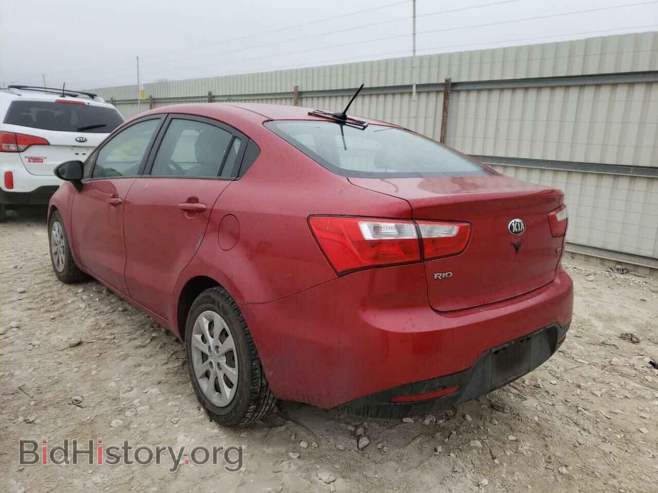 2014 KIA RIO - VIN: KNADM4A37E6384415 - Фото 3