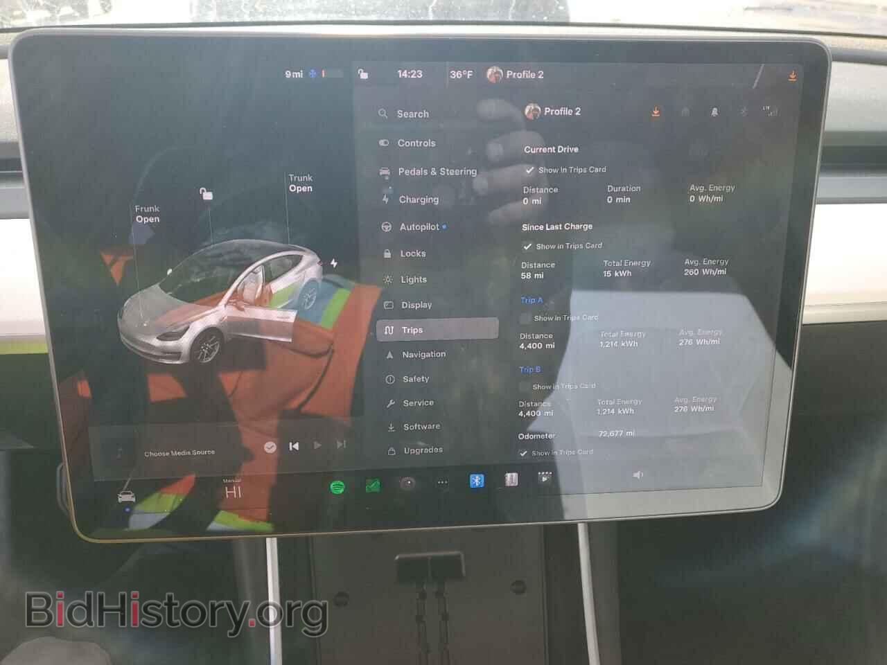 2018 TESLA MODEL 3 - VIN: 5YJ3E1EB3JF100501 - Photo 9