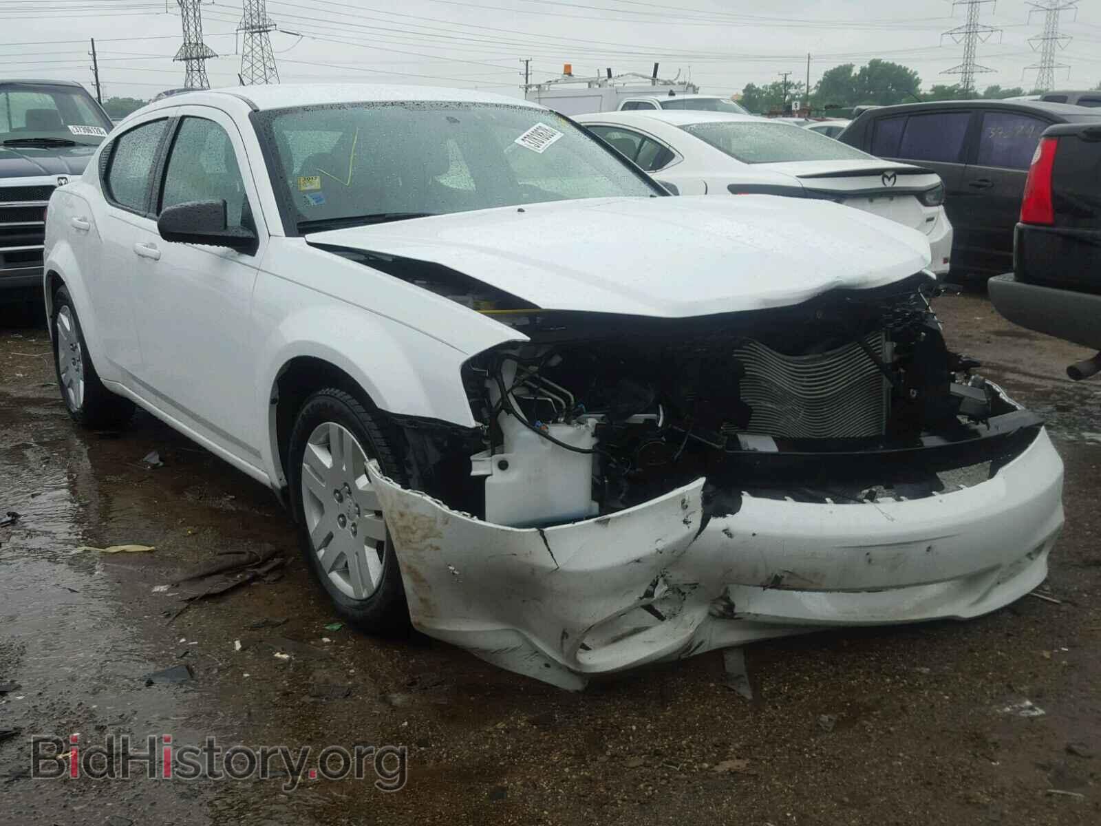Photo 1C3CDZAB6DN637882 - DODGE AVENGER 2013