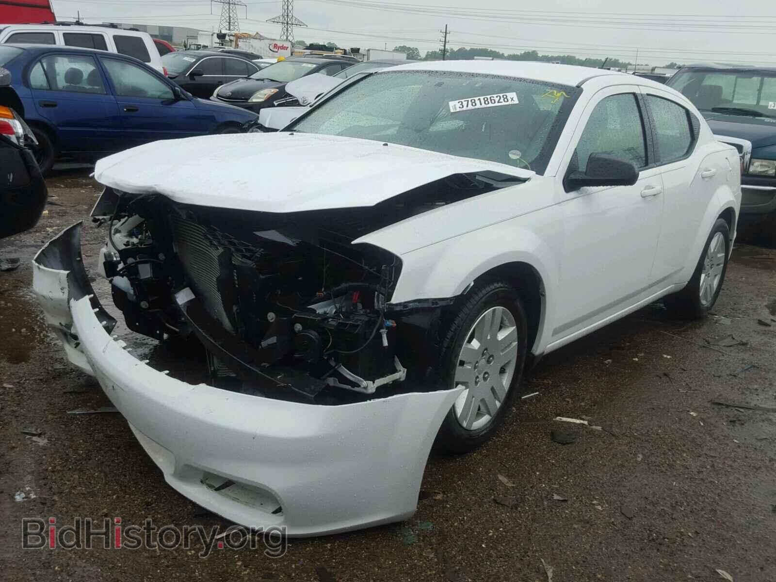 2013 DODGE AVENGER - VIN: 1C3CDZAB6DN637882 - Photo 2