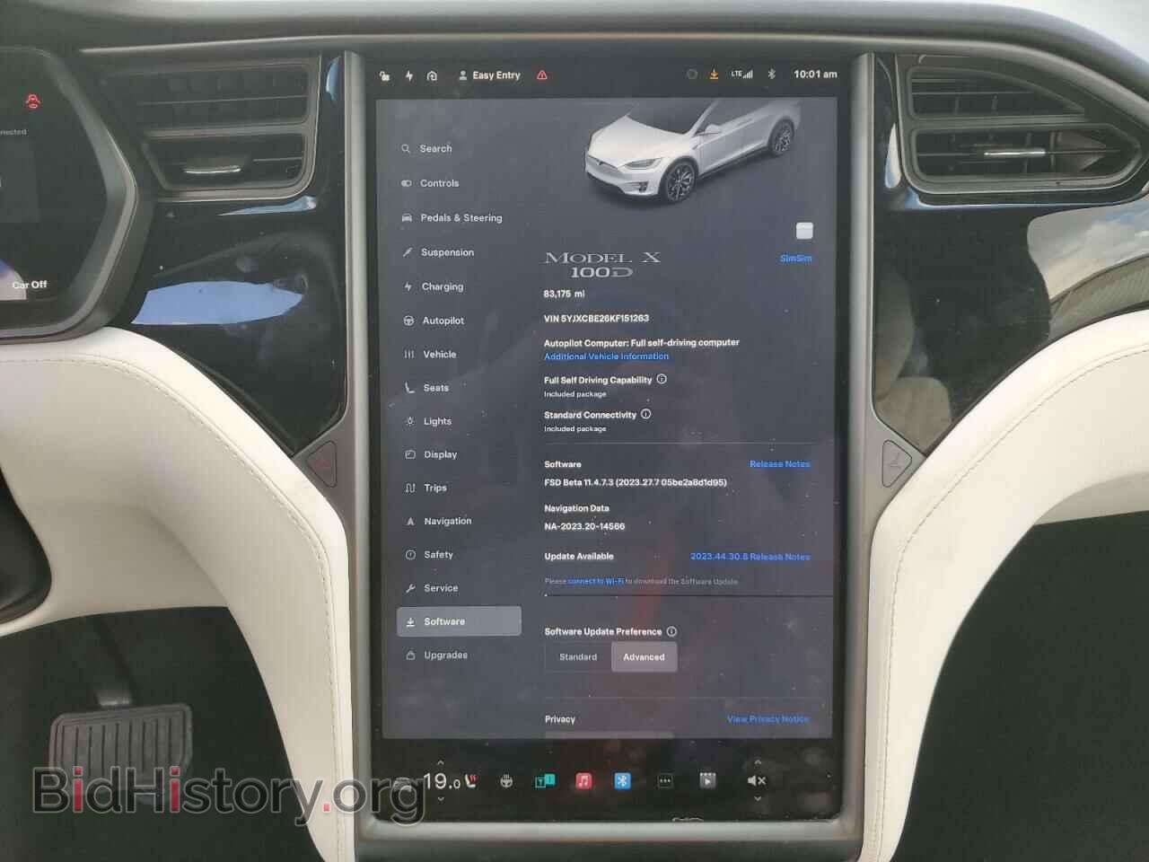 2019 TESLA MODEL X - VIN: 5YJXCBE26KF151263 - Фото 9