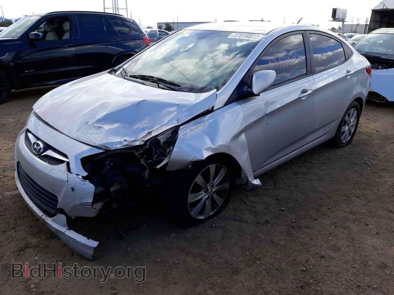 2013 HYUNDAI ACCENT - VIN: KMHCU4AE9DU564498 - Фото 2