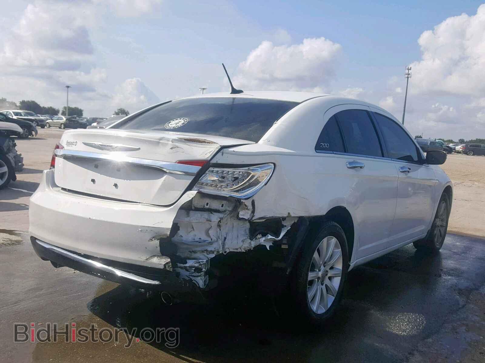 2014 CHRYSLER 200 - VIN: 1C3CCBCG6EN180480 - Фото 4