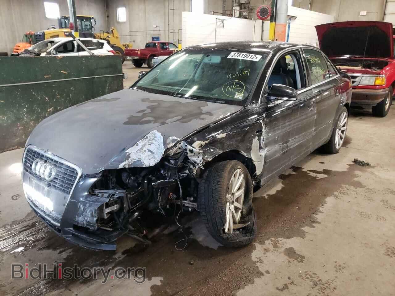 2007 AUDI A4 - VIN: WAUDF78E17A153643 - Фото 2