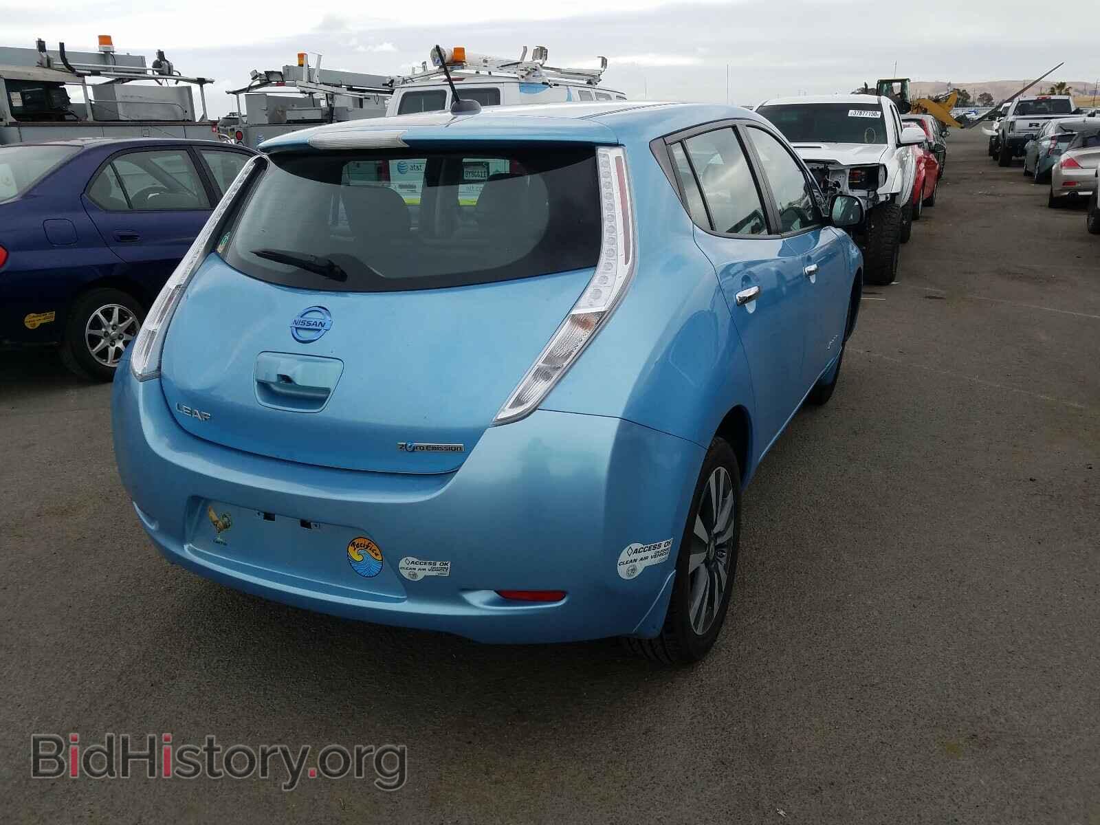 2015 NISSAN LEAF - VIN: 1N4AZ0CP9FC327660 - Фото 4