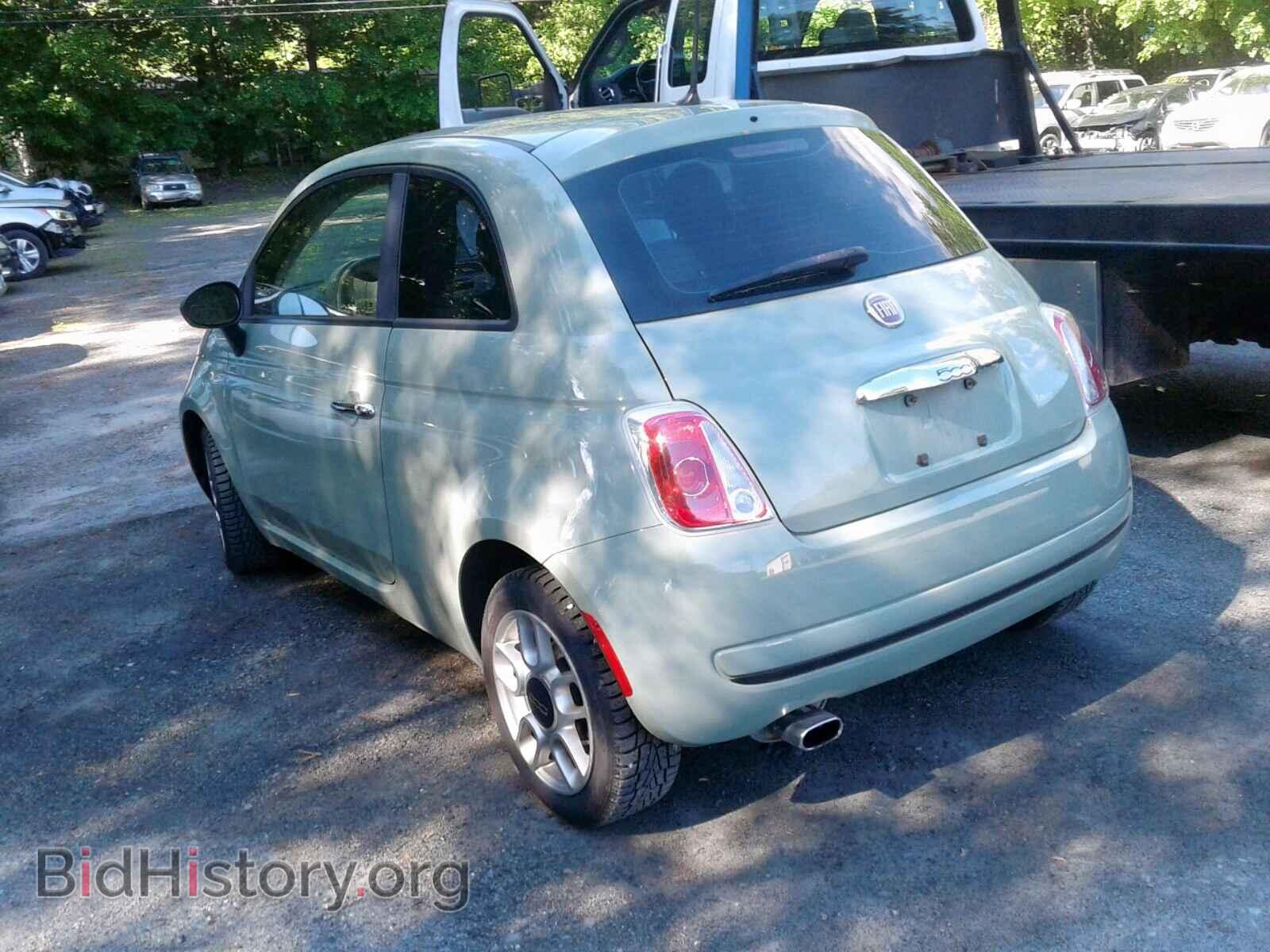 2012 FIAT 500 - VIN: 3C3CFFAR2CT200899 - Фото 3