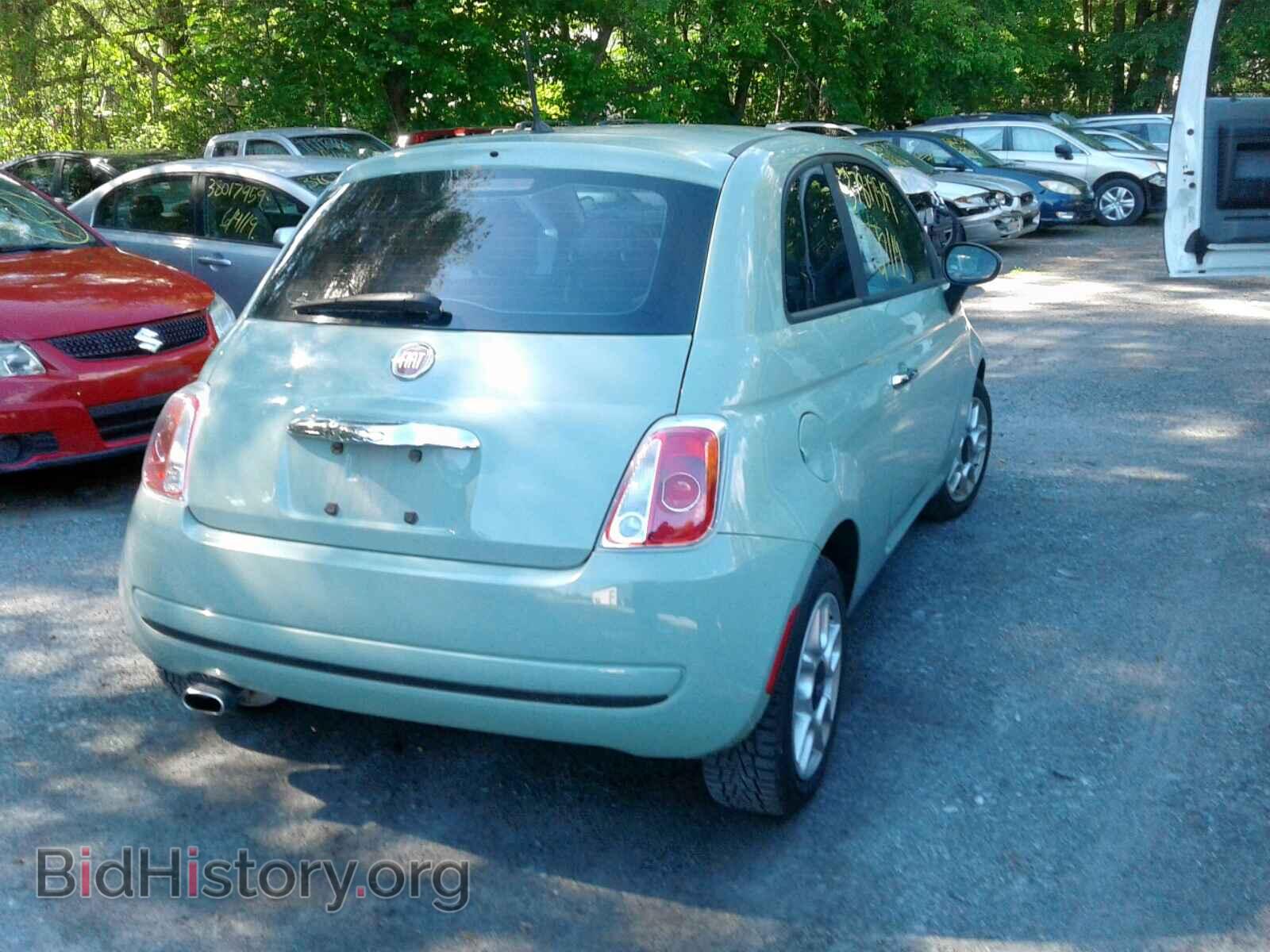 2012 FIAT 500 - VIN: 3C3CFFAR2CT200899 - Фото 4