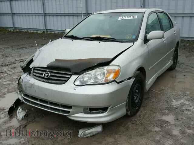2003 TOYOTA COROLLA - VIN: 2T1BR32E93C722280 - Фото 2